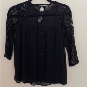 Black Zara Top
